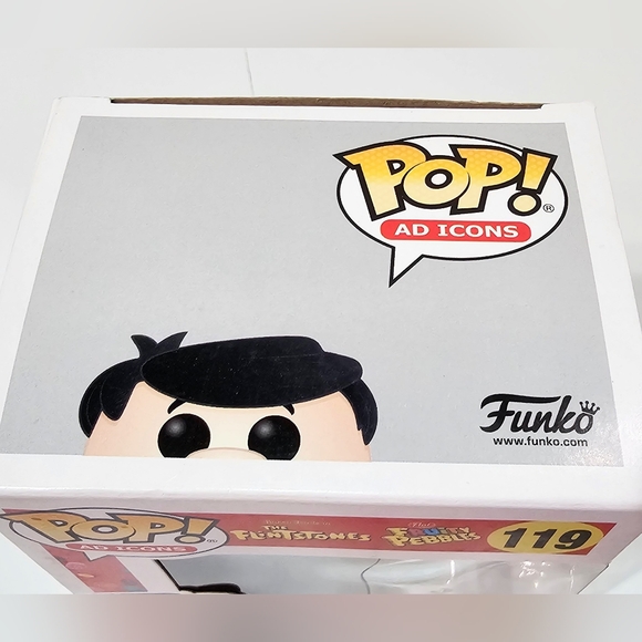 Funko POP Ad Icons Fred Flintstone with Fruity Pebbles Cereal 119 Vinyl Figure - Picture 7 of 9